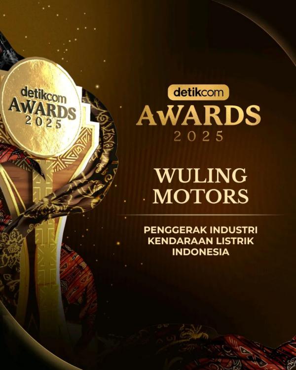 Wuling Indonesiya mai suna 2025 'Jagorar Kasuwanci a Masana'antar Motocin Lantarki ta Indonesiya